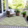 Maliana Washable Geometric Indoor / Outdoor Rug