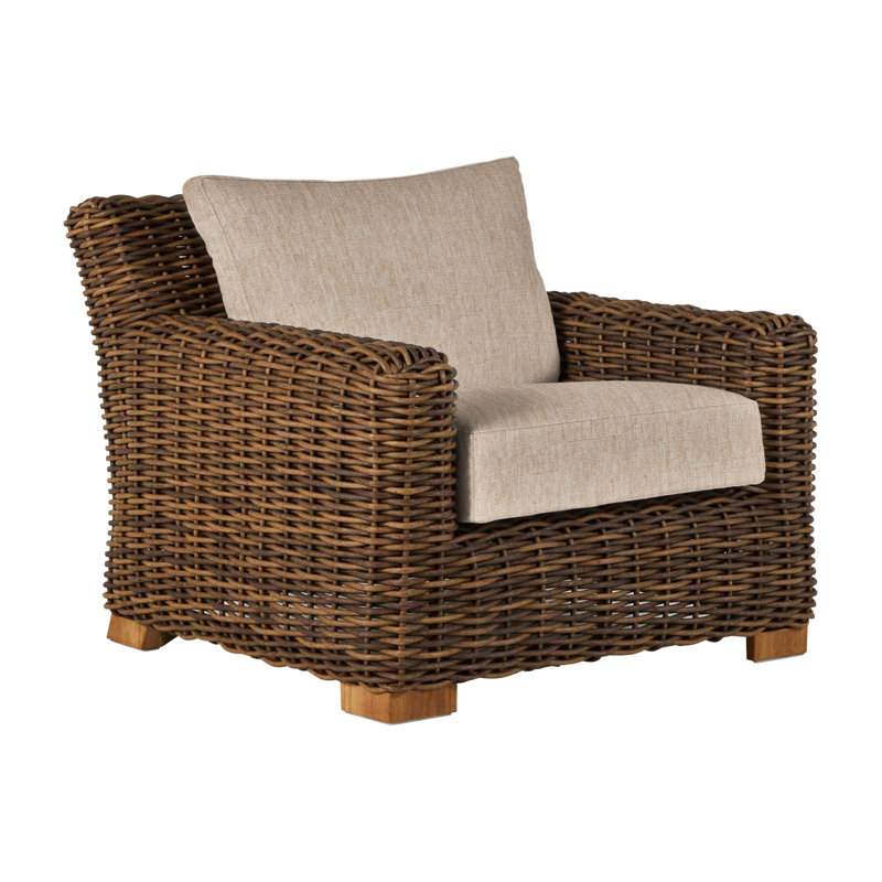 Montauk Lounge - Raffia, No Welt, Canvas Sand, Standard Plus