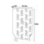 Garde-robe multifonctionnelle indépendante pour la maison