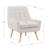 Arreon Flannel Fabric Button Tufted Armchair-613506978