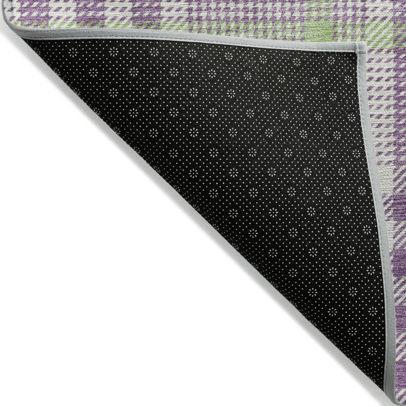Tapis intérieur / extérieur mauve Samira , 10 pi x 14 pi