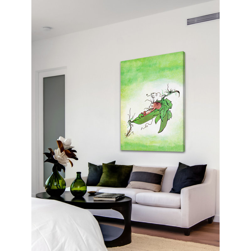 Sleeping Mouses - Wrapped Canvas Print, 46cm H x 30cm W