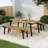 3 Pieces Dining Table Sets