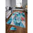 Premium 3D Printed Carpet, 4 x 6 ft, 100% Polyester, 0.04 in Pile Height | Antibacterial, Non-Slip PVC Dot Underside, Machine Washable | Ideal for Living Room, Bedroom, and Playroom, Stylish & Durable Design-1197157124
