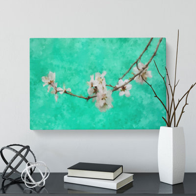 White Cherry Blossom Vol.2 - Wrapped Canvas