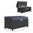 New Classic 40.25'' W 27 Gallons Water Resistant Wicker Storage Bench in Blue