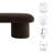 Orla Performance Velvet Bench In Taupe-106273826