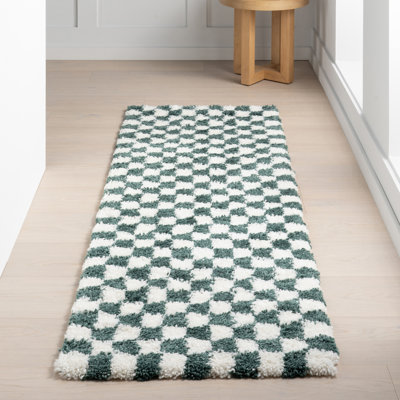 Tapis à poils longs Mid-Century Adelaide