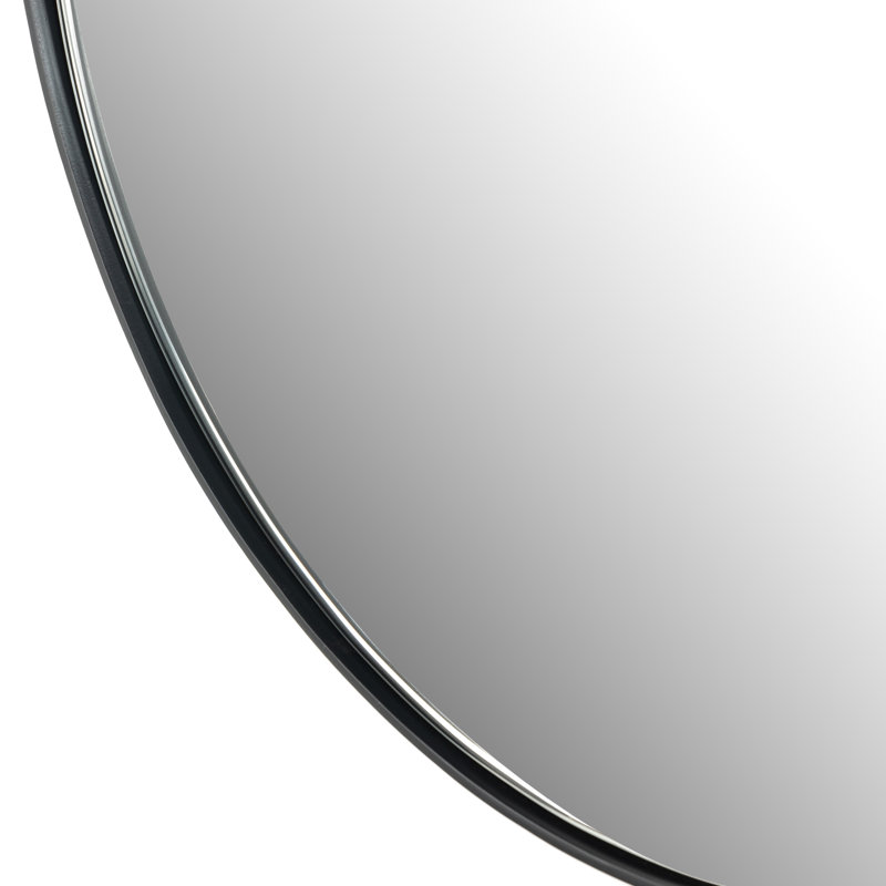 Chico Metal Wall Mirror, Silver