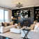Kessler 6-Light Modern Crystal Semi-Flush Mount Ceiling Light