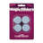 Magic Sliders 1.5 in. Adhesive Plastic Sliding Discs in Gray 4 Pack