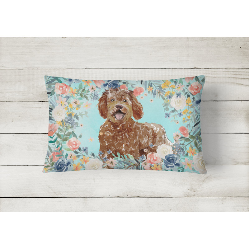  Coussin intérieur / extérieur, Labradoodle