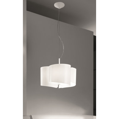 3 - Light White Unique/Statement Pendant