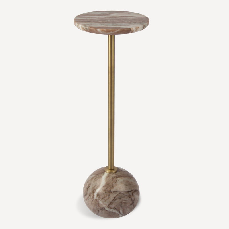 REX MARBLE DRINK TABLE - SANWAR