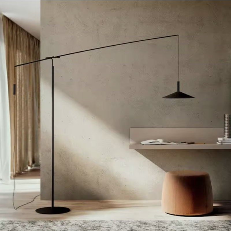 Tranquility LED Floor Lamp | Modern Standing Lamp For Living Room, Bedroom | Bulb Included