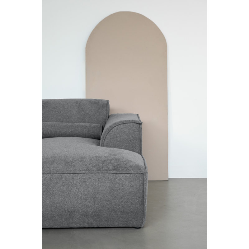Flex Felix 8 Seater Corner Sofa , Left Hand Facing, Dark Grey