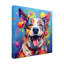 Animals Happy Dog 8 On Canvas Print-90737154
