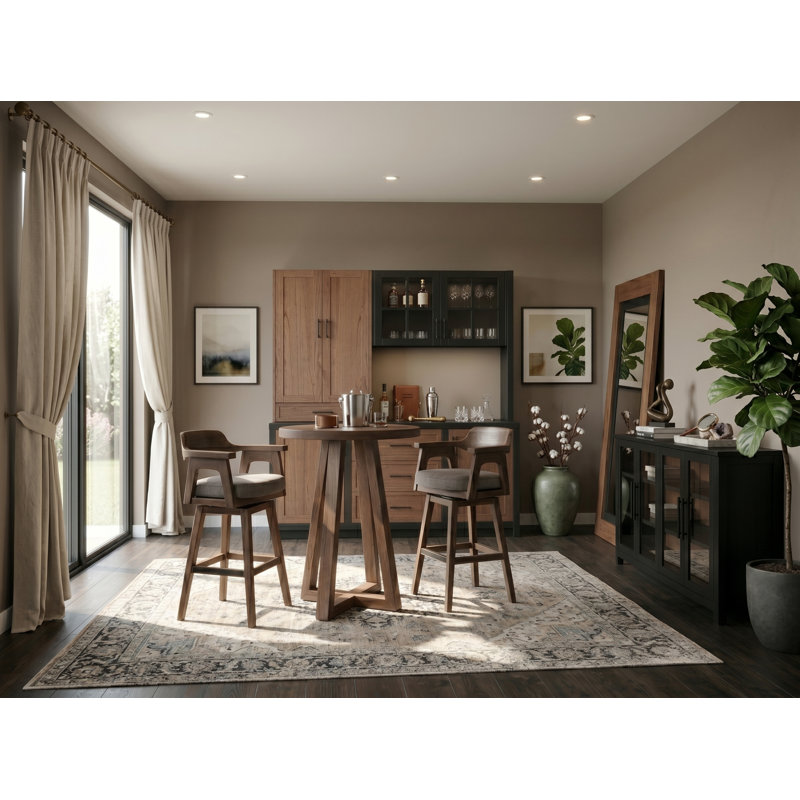  Table bistro Mia, Scorie, H 42 po x L 32 po x l 32 po