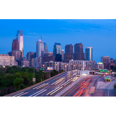 Philadelphia Skyline - Wrapped Canvas Print