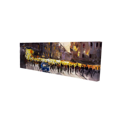 Blue Bedroom Building Canvas - Ready for the Show Home Decor