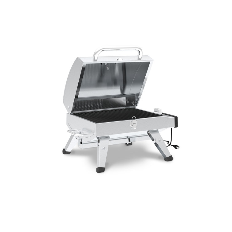 20 Stainless Steel Portable Tabletop Electric BBQ Grill