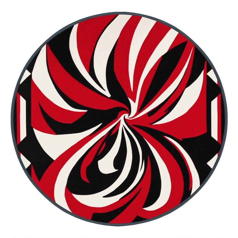 Obsidian Passion Rug, Round 4'