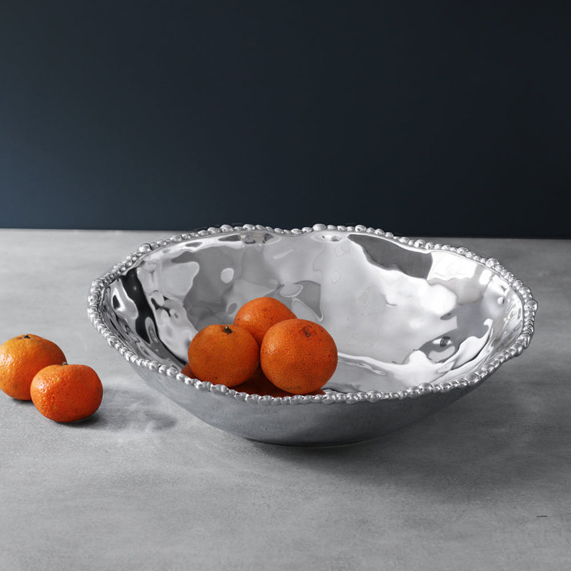 Organic Pearl Serving Bowl