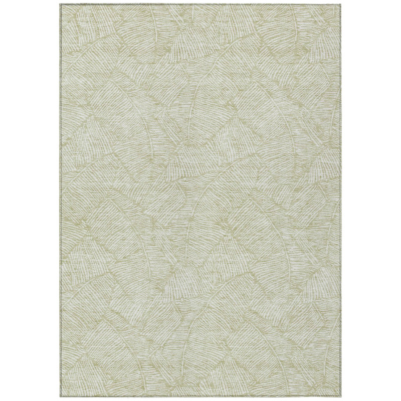 Colwart Floral Indoor / Outdoor Rug, Rectangle 10' x 14'