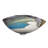 Murano Glass Asymmetrical Shell Vessel Bathroom Sink