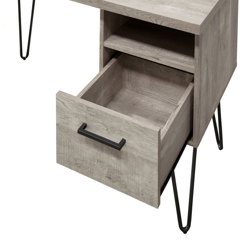 Grey Oak Desk