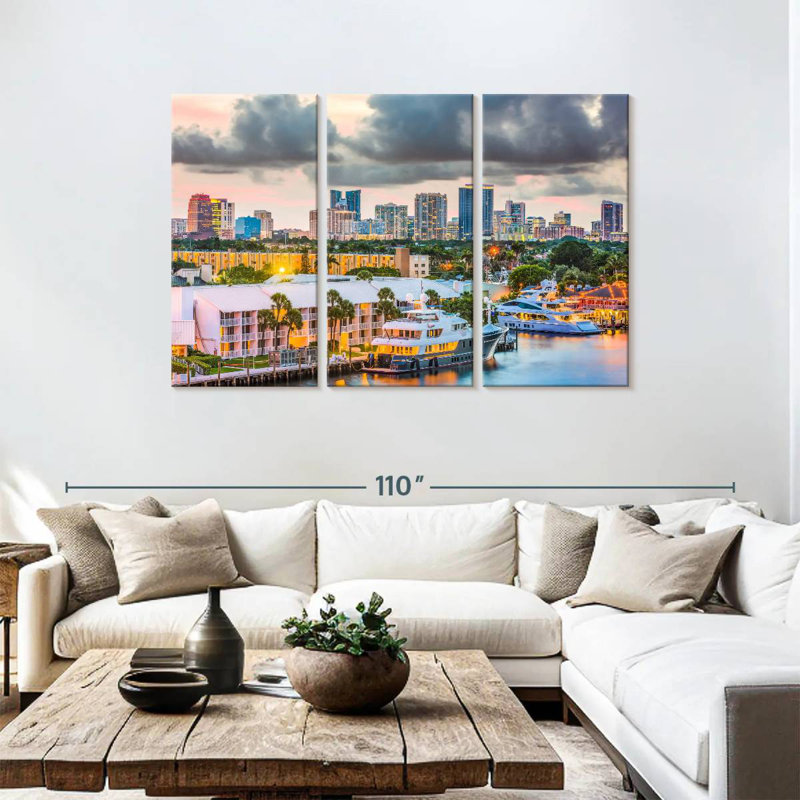 Nicci Fort Lauderdale City, H 48 po x l 74 po