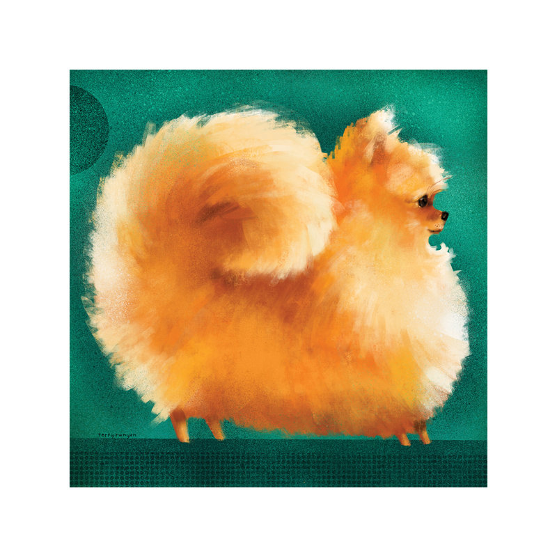 Pom by Terry Runyan - Wrapped Canvas Giclee Art Print, 45.72 cm H x 45.72 cm W x 1.91 cm D