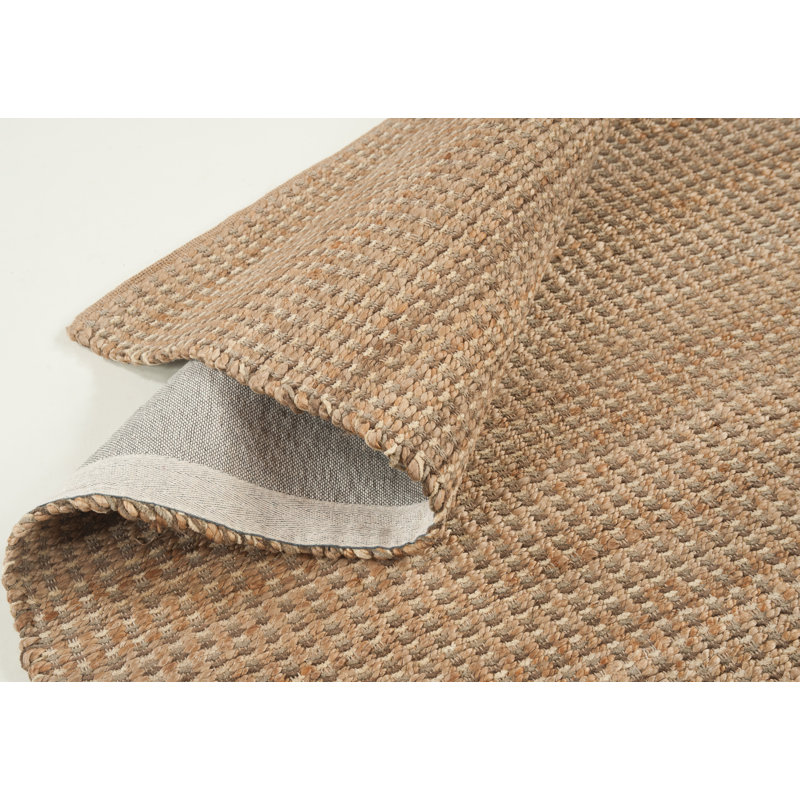 Tapis naturel fait à la main Wolter, Rectangle 5 pi x 7 pi 6 po