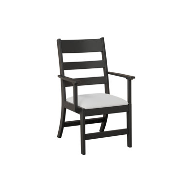 Chaise avec accoudoirs et coussins Parker