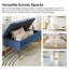 Banc de rangement rembourré en velours Kajana-1744313857