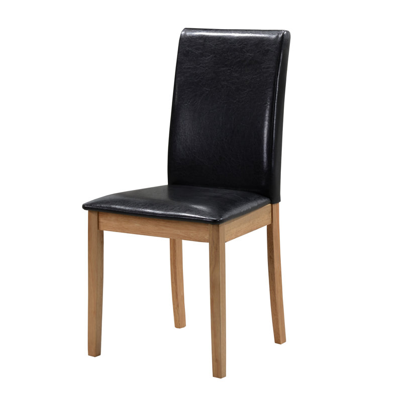 Lionel Upholstered Dining Chair, Black