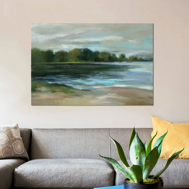 « lake garde-tout-en-un », impression sur toile, H 26 po x l 40 po x P 1,5 po