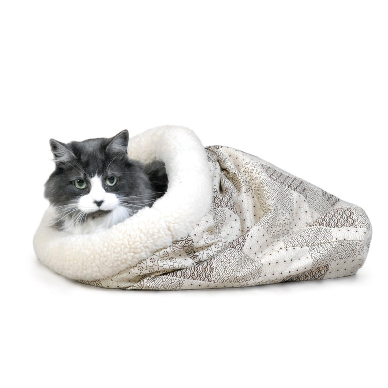 Fleece Pet Bed, Tan