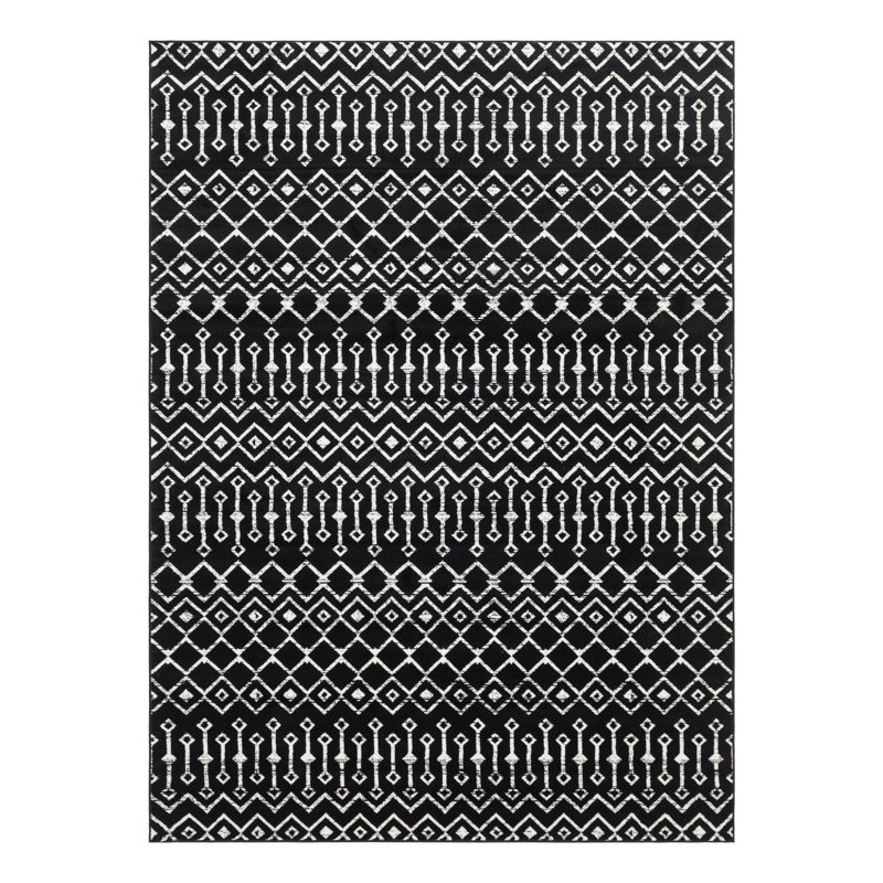 Selim Geometric Indoor Rug, Rectangle 7'10" x 11'