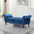 Velvet Upholstered Storage Bench-1637236182