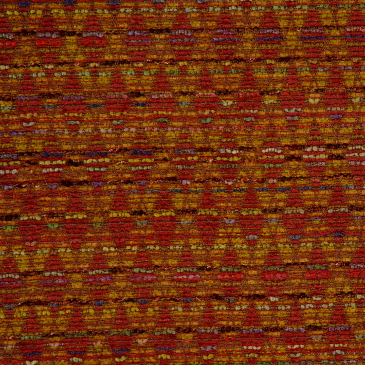 Allure Quatrefoil Fabric, Red