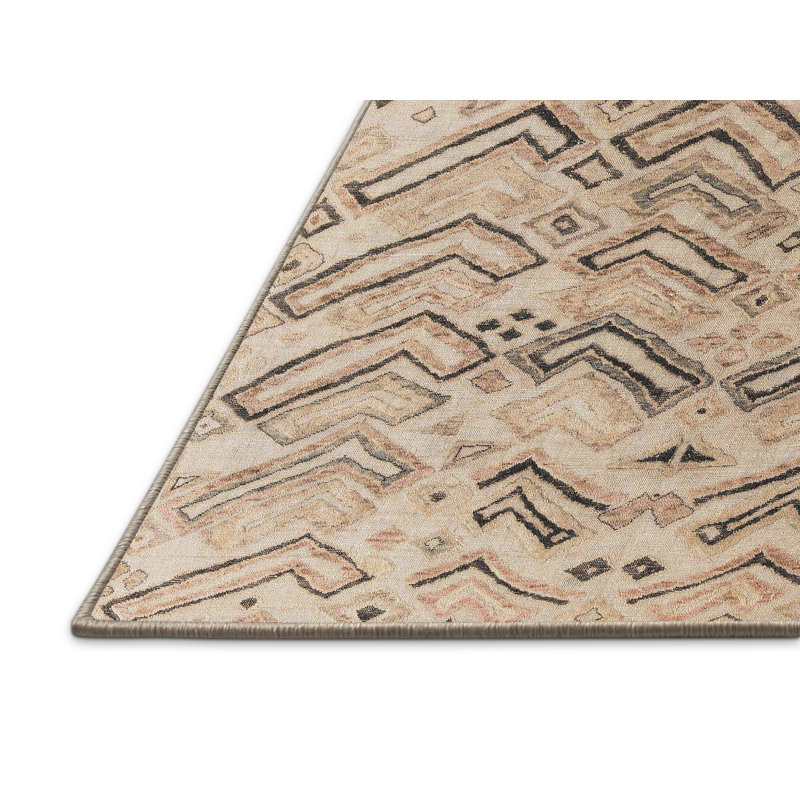 Abstract Indoor Rug, Rectangle 7' x 10'