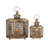 12'' H Iron Tabletop Lantern