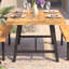 Willyard Commercial Grade Indoor/Outdoor Rectangular Acacia Wood Patio Dining Table