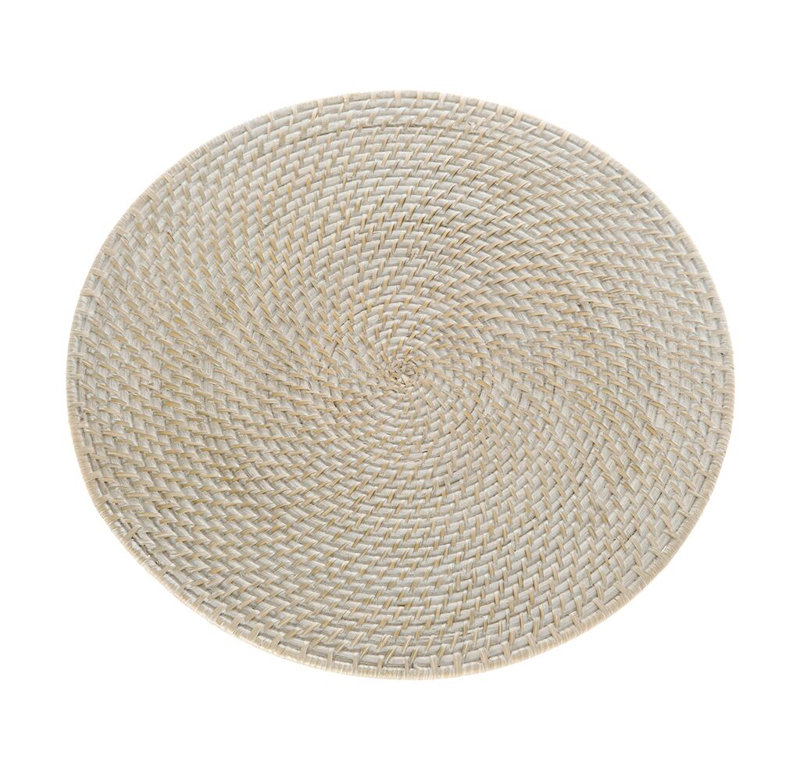 Napperon 15 "Bavan, blanc