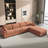 Mynyr Corduroy Sectional-1063852763