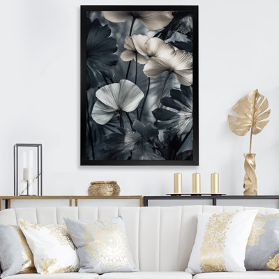 «Tropical Ginkgo Leaves I» sur toile
