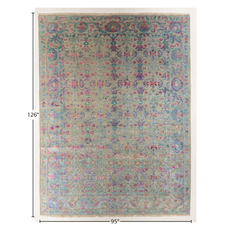 Rectangle Rectangle 7'11'' X 10'6'' Area Rug