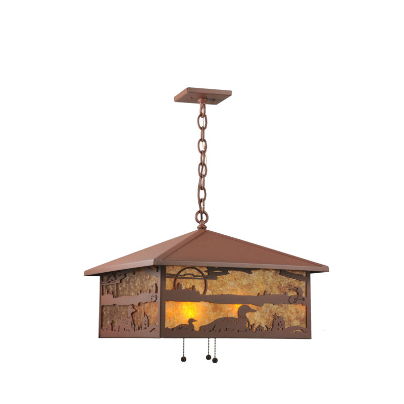 Rustic Lodge 3 - Light Chandelier