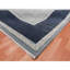 Tapis surdimensionné bleu en laine pure de conception moderne 12 pi 2 po x 15 pi 3 po 8223FD67DE764B03A6F6D214C36215DC